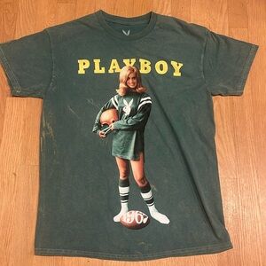 NWOT Playboy graphic tee size M